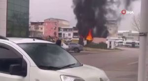 Yolcu dolu minibüs ciple çarpıştı, 11 kişi yaralandı