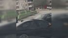 Bursa'da drift atan araç mahalle sakinlerine rahatsızlık verdi