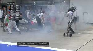 İspanya GP 2015 - Maldonado'nın Parçalanan Arka Kanadı