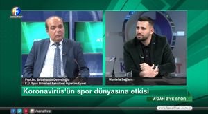 Prof.Dr.Sabahattin Devecioğlu Korona virüs salgının spor dünyasına etkilerini değerlendiriyor. 