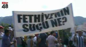 Lice'de Türk Bayrağının İndirilmesine Ortaca'dan Tepki