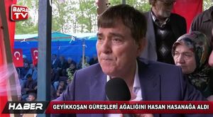  HABER55 TV  REKLAM YAZARI ŞAİR HASAN SANCAK'TAN PANKARTLI PROTESTO