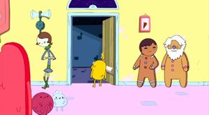 Adventure Time 1.Sezon 5. Bölüm ( El Yazması! )