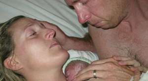 One of their twins was born dead, But when mom holds him? Unbelievable!