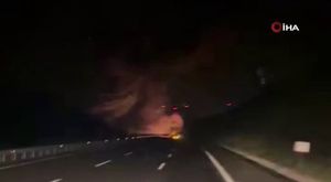 Havada korku dolu anlar!