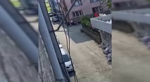 Eve giren şahsa meydan dayağı