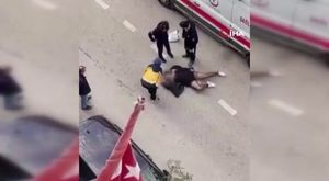Bursa'daki zincirleme kaza güvenlik kamerasına yansıdı! -2