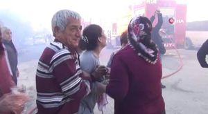 İş merkezinin yanmadan önceki görüntüleri ortaya çıktı