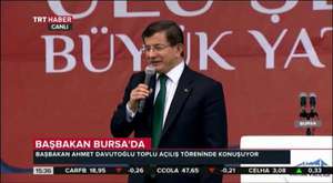 Başbakan Bursa'da