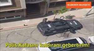 İstanbul Emniyet Müdürlüğü'ne Saldırı-Güvenlik Kamerası Görüntüleri