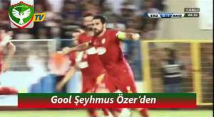Amed Sportif 2 - 1 Sivas Belediyespor (Geniş Maç Özeti) 