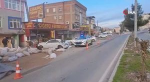 Bursalılar yeni yıla havai fişeklerle girdi