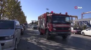 Bursa Büyükşehir İtfaiyesi’nden gerçeği aratmayan tatbikat