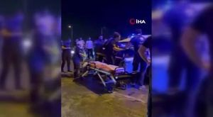 Bursa'da faciaya ramak kaldı! Virajda yaptığı sollama kameraya yansıdı