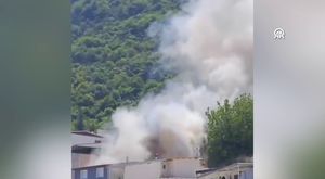 Bursa'da dereye uçan araçtan yara almadan kurtuldular!