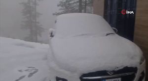 Bursa sahillerinde fırtına mesaisi