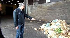 İsveç'teki Kompost Tesisi