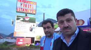 Osmanelide AK partililerin Sevinç Gösterisi