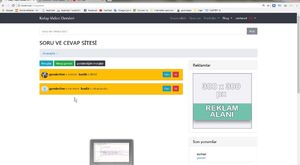 Php İle Soru,Cevap Sitesi Yapımı Bolum-14 Admin Paneli Giris 