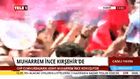 Muharrem İnce Kırşehir Mitinginde Erdoğan`ın Görüntülerini İzletti 30 Mayıs 2018 