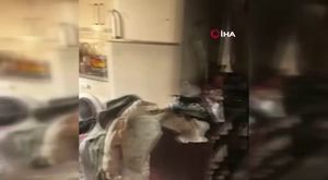 İmamın, müezzini tabureyle dövdüğü anlar böyle görüntülendi