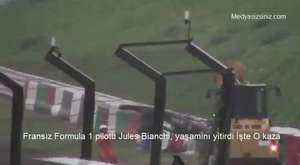 Fransız Formula 1 pilotu Jules Bianchi, yaşamını yitirdi İşte O Kaza 