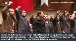 Adana'da Erdoğan'a protesto
