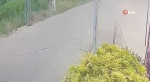 Bursa'da kürekli yumruklu kavga kamerada