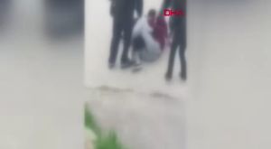 Makas atan sürücü kazaya neden oldu