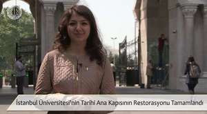 İstanbul Üniversitesi Tarihi Ana Kapısının Restorasyonu Tamamlandı