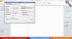 POP3 Eposta ayarları. Microsoft Outlook mail ayarları, port ayarları. 