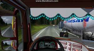 Euro Truck Simulator 2 10 teker actros ile düştük yollara...