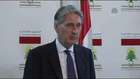 İngiltere Dışişleri Bakanı Hammond Lübnan'