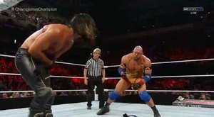 Roman Reigns & Dean Ambrose vs. Bray Wyatt & Luke Harper(The Wyatt Family) [24.08.2015]