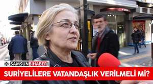 Suriyelilere Vatandaşlık Verilmesi 