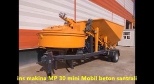 ins makina 160 m3/h mobile concrete batching plants  Beton santrali  Centrales a beton 