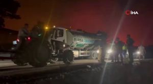 Bursa'da fabrika yangını