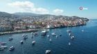 Mudanya ilçesinde Cumhuriyet coşkusu denize taştı