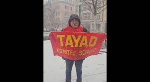 Erdem Varan Hollanda Parlamentosu Önünde Eyleminin 26'ncı Haftasında