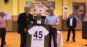 558. Çağlak Festivali Umut Fırat Futbol Turnuvası kupa töreni