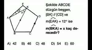 Çemberde açı ile ilgili örnek soru çözümleri-1