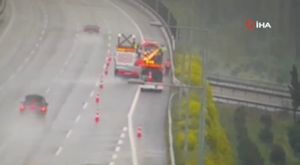 Bursa'da kürekli yumruklu kavga kamerada