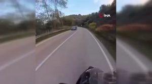 Bursa'da 'yol verme' tartışması kamerada