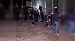 Makas atan sürücü kazaya neden oldu