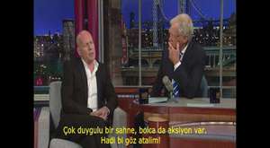 Bruce Willis Letterman Show Die Hard (Türkçe Altyazılı)