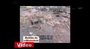 Japonya'daki tsunami sularından inanılmaz kaçış