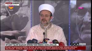 Prf Dr Mehmet Görmez 2014 Ramazan Basın toplantısı
