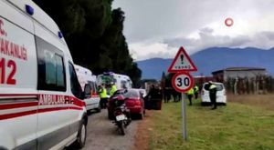 Bursa'da motosiklet ile hafif ticari araç çarpıştı: 1 yaralı