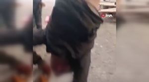 Sürücünün refleksi kazayı böyle önledi