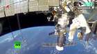 Uzayda En uzun kalan Rus Kozmonotun uzay yürüyüşü yayınlandı. 